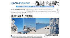 Desktop Screenshot of lisbonnetourisme.com