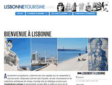 Tablet Screenshot of lisbonnetourisme.com
